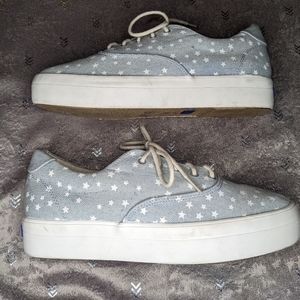 Keds denim with star print
